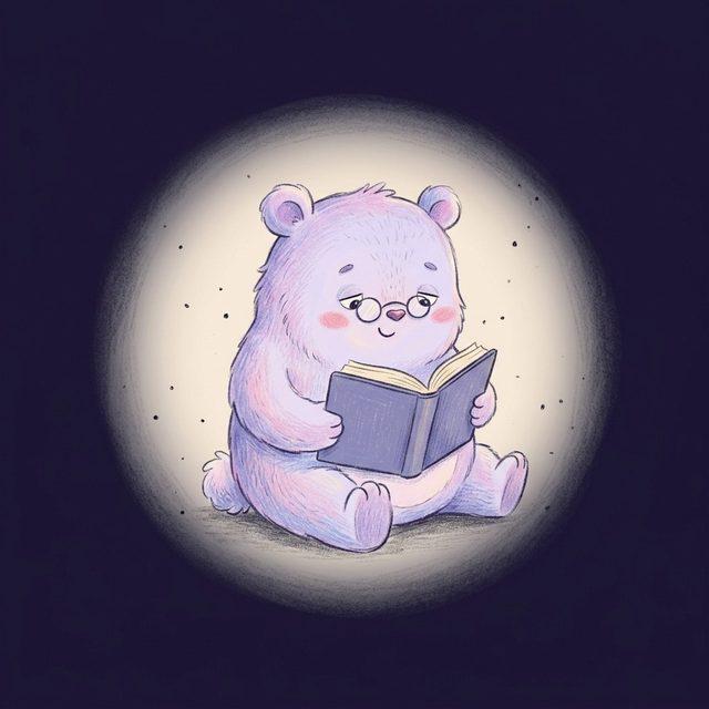 勉強しているモンスター